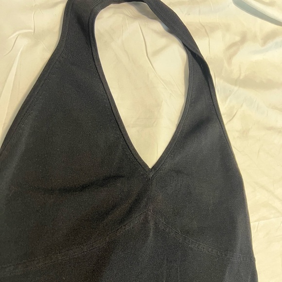 Loft black halter top, euc - Picture 2 of 4